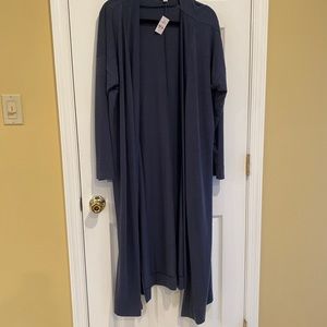 LOFT Navy Duster